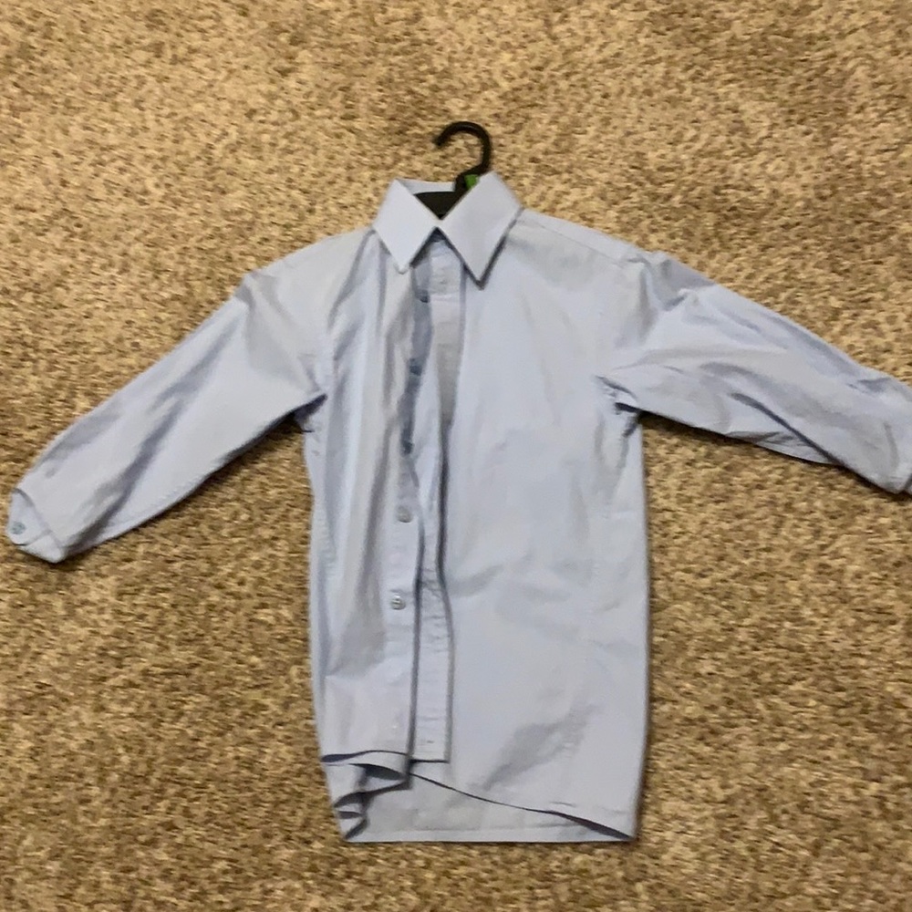 Ragazzo uomo button down shirt size 7/8